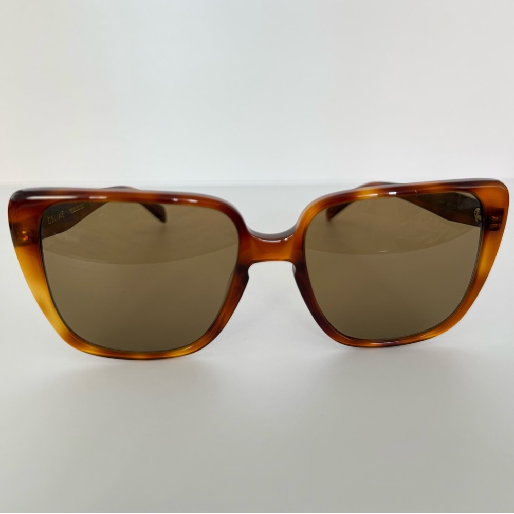 NEW!!! Celine brown havana women sunglasses CL40047I 53E Authentic - Picture 2 of 7
